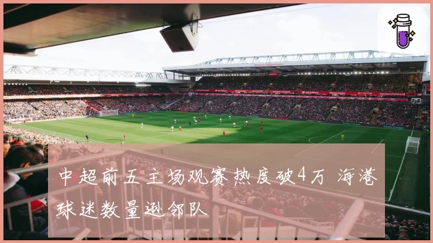 中超前五主场观赛热度破4万 海港球迷数量逊邻队