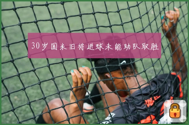 30岁国米旧将进球未能助队取胜