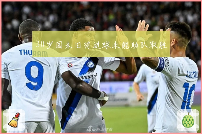 30岁国米旧将进球未能助队取胜